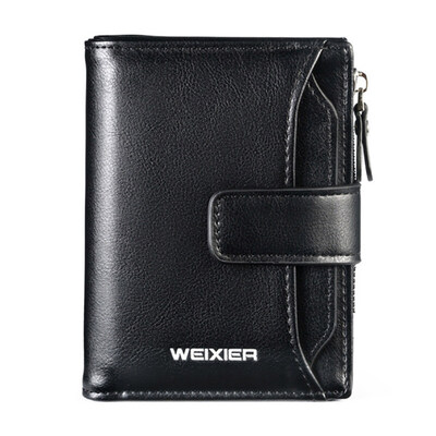 

Weixier Portable Faux Leather Men Wallet Purse Card Money Storage Bag Holder