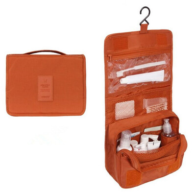

Women Zipper Hanging Waterproof Travel Toiletry Wash Makeup Storage Cosmetic Organizer Bag Hanging Bag Hot