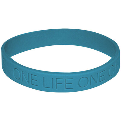 

One Life One Chance Letter Silicone Bracelets Bangles For Unisex Women Men Sports Wristbands