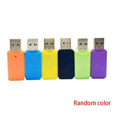

6Pcs Card Reader Micro USB 20 Support MicroSD TF Card Super Speed Portable Card Reader Random Color