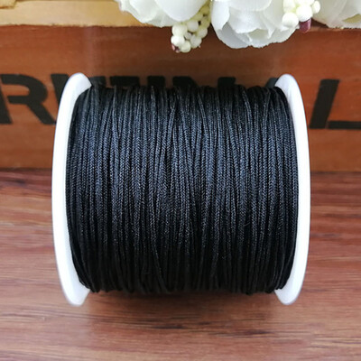 

1Pc 45M Nylon Cord Thread Chinese Knot Macrame Cord Bracelet Braided String Diy 17 Colors
