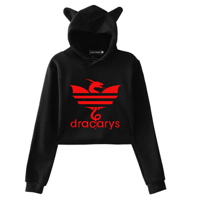 

Game Of Thrones Coat Got Season 8 Cosplay Pullover Hooded Dragon Tops 3D Dragon Print Outerwear Street Style Hoodies