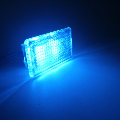 

4pcsset Upgrade LED Interior Light Bulbs Car Trunk Light LED Light Colorful Car Trunk Welcome Light Decorative Lamp Door Warnin