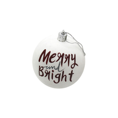 

〖Follure〗3Pcs Christmas Balls Baubles Party Xmas Tree Decorations Hanging Ornament Decor