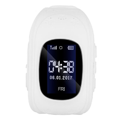 

096inch LCD Screen Kids Smart Watch Phone for Girls Boys Children Gifts LBS Tracker Locator Real-time Location Smartwatch with SI