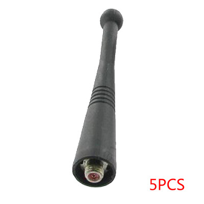 

5PCSSet UHF 806-941MHz Stubby Antenna Two Way Radio Replacement for HT1000 XTS2500 XTS3000 XTS3500 XTS5000