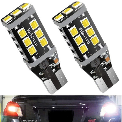 

2PCS T10 PX-3020 15SMD White Light 6000k LED Bulb Car Tail Driving Light Running Backup Reverse Bulb