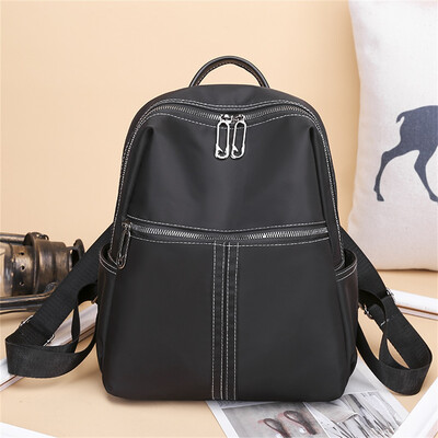 

Tailored Women Leather Handbag Soft Face Fashion Retro College Backpack