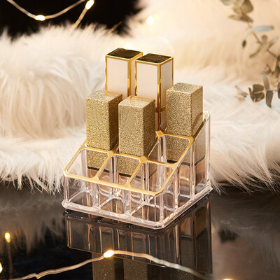 

Toponeto Cosmetic Storage Rack Lipstick Display Stand Case Makeup Brush Holder Organizer