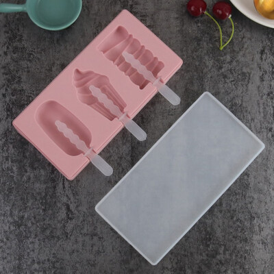 

Silicone Frozen Ice Cream Mold Juice Popsicle Maker Ice Lolly Pop Mould