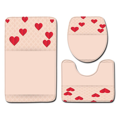 

〖Follure〗3pcs Non-Slip Bath Mat Bathroom Kitchen Carpet Doormats Decor