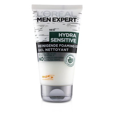

LOREAL - Men Expert Hydra Sensitive Cleansing Foaming Gel 150ml5oz
