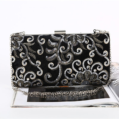 

Tailored Womens Evening Handbag Diamond Pillow Shaped clutchbag Shoulder Cross Bag