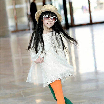 

Candy Color Girls Kids Tights Two-colors Seamless Pantyhose