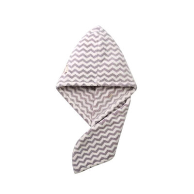 

Microfiber Towel Quick Dry Hair Magic Drying Turban Fashionable Dry Hair Cap