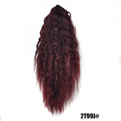 

Gobestart Womens Claw Thick Wavy Curly Short Ponytail Horsetail Clip Hair Extensions