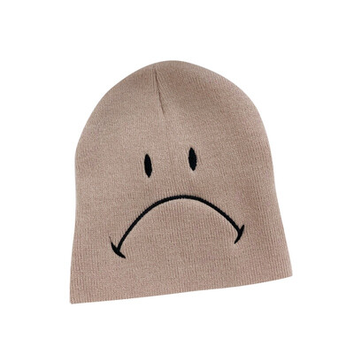

1-10T Baby Girl Boy Winter Warm Smile Print Elastic Hats Casual Cap Cute Soft Hair Accessories