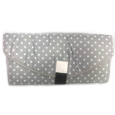 

Portable Diaper Changing Pad Clutch with Barrier Foldable Clean Hands Changing Station Soft Flexible Travel Mat