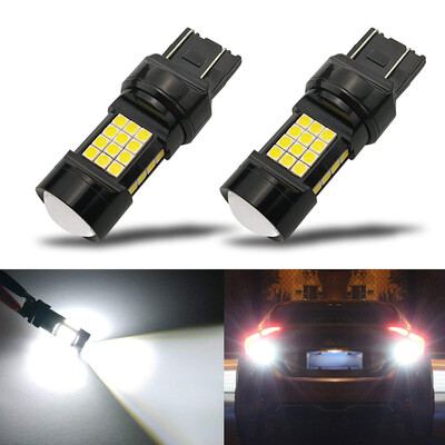 

2PCS White Light Car Tail Driving LED Light High Brightness Daytime Running Backup Reverse Bulb 7743 3030 36SMD