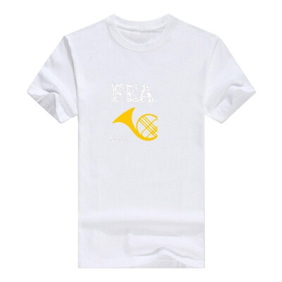 

Fear The French Horn Music T Shirt Band Musician Gift Tee