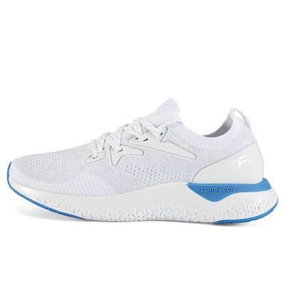 

PEAK mens shoes lightweight rebound woven running shoes comfortable wear non-slip sneakers DH910111 big white 42 yards