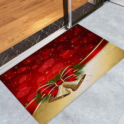 

JPGIF Merry Christmas Welcome Doormats Indoor Home Carpets Decor 40x60CM
