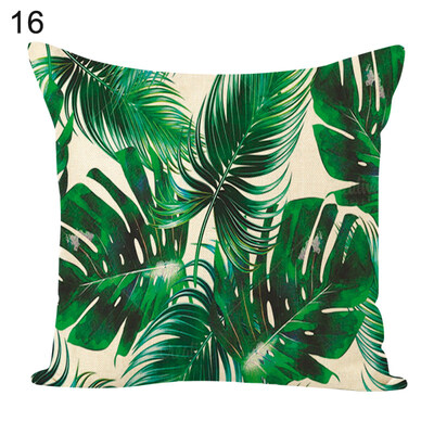 

Monstera Leaves Square Throw Pillow Case Cushion Cover Home Sofa Bed Car Decor