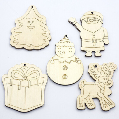 

Christmas Wooden Gift Bag Listing Christmas Tree Door Window Pendant