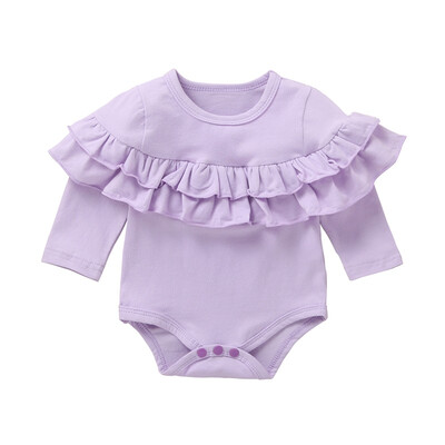 

Fashion Baby Clothes for Girls bodysuit for newborns Boys Long Sleeve Solid Print Bodysuits Kids Jumpsuit Newborn Clothes New