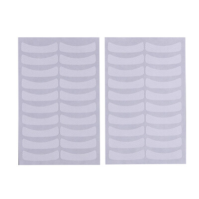 

2 Sheetsset Disposable Eyelash Extension Adhesive Sticker Eyelash Extension Glue Patch Sticker Pads