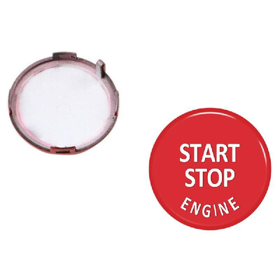 

ABS Material Car Engine Start Button Replacement Cover Stop Switch Accessories Key Decoration