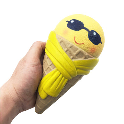 

〖Follure〗Emoji Ice Cream Squishy Scented Squishy Slow Rising Squeeze Toy Jumbo Collection
