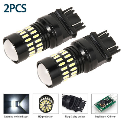 

2PCS 3157-48SMD Car Brake Lights Back up Reverse Light Bulb for 3157 3156 3457 4257 3057