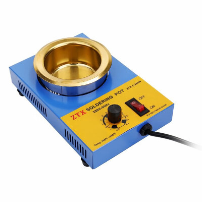 

Soldering Pot Sloder Desoldering Bath Titanium Plate High Efficiency Energy-saving Temperature Controlled Stainless Steel Plate