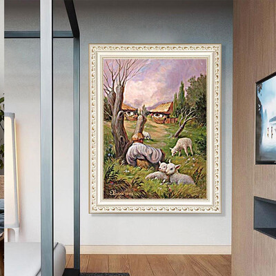 

Toponeto 5D Full Square Dirll Embroidery Paintings Rhinestone Pasted DIY Diamond Painting