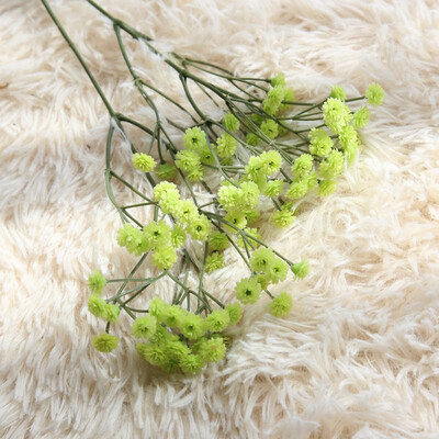 

Toponeto Artificial Silk Fake Flowers Babys Breath Floral Wedding Bouquet Party Decors