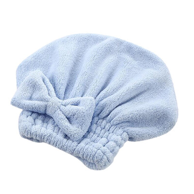 

〖Follure〗Useful Quick Dry Microfibre Hair Drying Bath Towel Head Wrap Hat Swimming