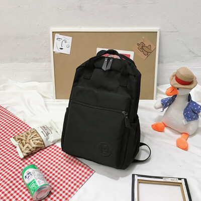 

Tailored Fashion Women Candy Color Backpack Large Capacity Bags Package Shoulder Bags