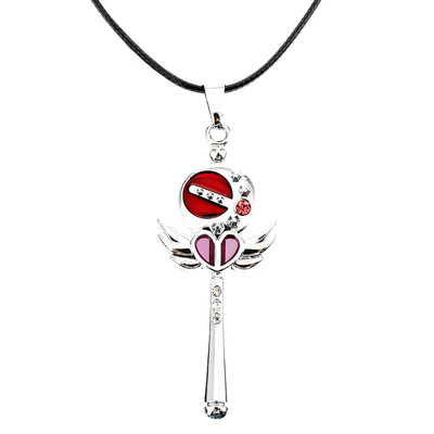 

Sailor Moon Necklace Japanese Anime Sailor Moon Proplica Pendant Necklace for Kids Teens Adults&Anime-Fans