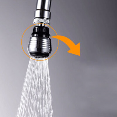 

360 Degree Kitchen Sprayers Water Bubbler Swivel Head Saving Tap Faucet Aerator Connector Diffuser Nozzle Filter Mesh Adapter
