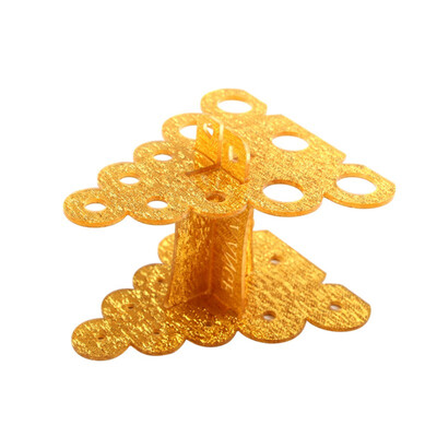 

10 Holes Acrylic Tree Shape Makeup Cosmetic Airing Brush Dry Holding Acrylic Display Showing Rack Stand Pen Organize