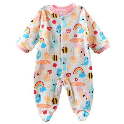 

Spring Autumn Baby Rompers Jumpsuits Clothing Cartoon Clothes Girl Baby Infant Boys