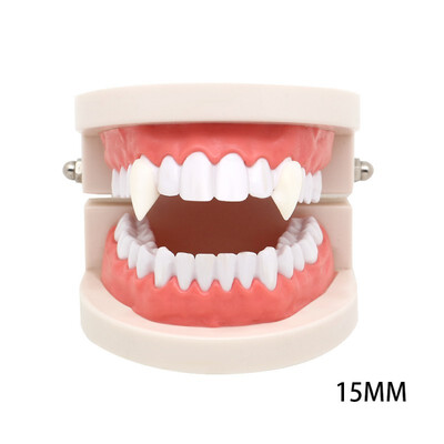 

2pcs Cosplay Halloween Dentures Zombie Vampire Teeth Ghost Devil Fangs Werewolf Teeth Box Packed Gift Prop Costume Party Kid Toy
