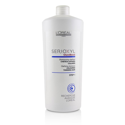 

LOREAL - Professionnel Serioxyl GlucoBoost Clarifying Shampoo Coloured Thinning Hair 1000ml338oz