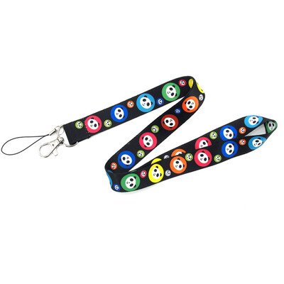 

Cartoon We Bare Bears Neck Strap Lanyards for keys ID Card Gym Mobile Phone Strap USB Badge Holder Rope Pendant Key Chain