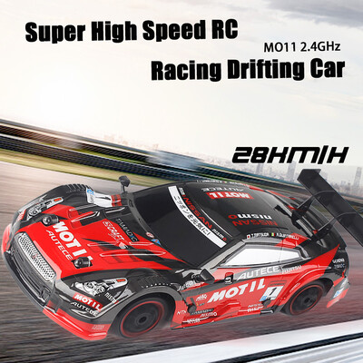 

MO11 116 RC Car Racing Drifting Car 28kmh 4WD High Speed Two Types Tires Kids Gift RTR