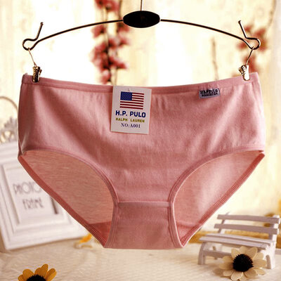 

Color Cotton Breathable Briefs Cozy Women Underwear Solid Girl Student Panties Low-Rise Female Underwear Ultra-Slim Comfortable