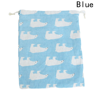 

Cotton Linen Storage Bags Drawstring Sack Travel Bag Rope Pouches Candy Bag shopping bag
