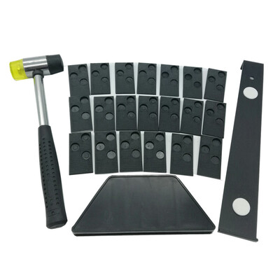 

23pcs Wooden Flooring Laminate Installation Install Tool Kit Floor Accessories Kit Wood DIY Home