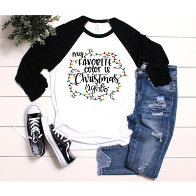 

Tailored Christmas Women O-Neck Long Sleeve Elk Printing T-shirt Casual Blouse Tops
